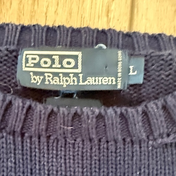 Ralph Lauren Dark Blue Crewneck Sweater - Picture 2 of 4